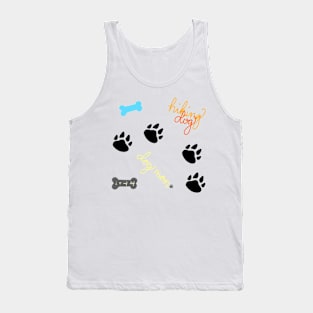 Dog Sticker Pack Tank Top